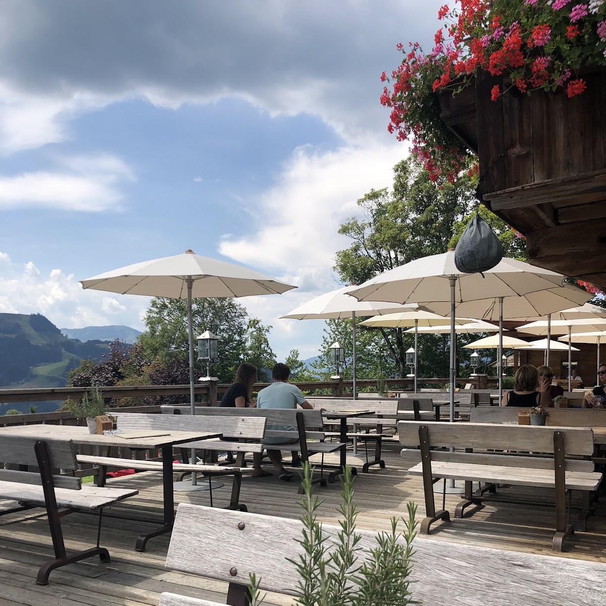 Restaurant "Berggasthof Hagstein" in Kitzbühel