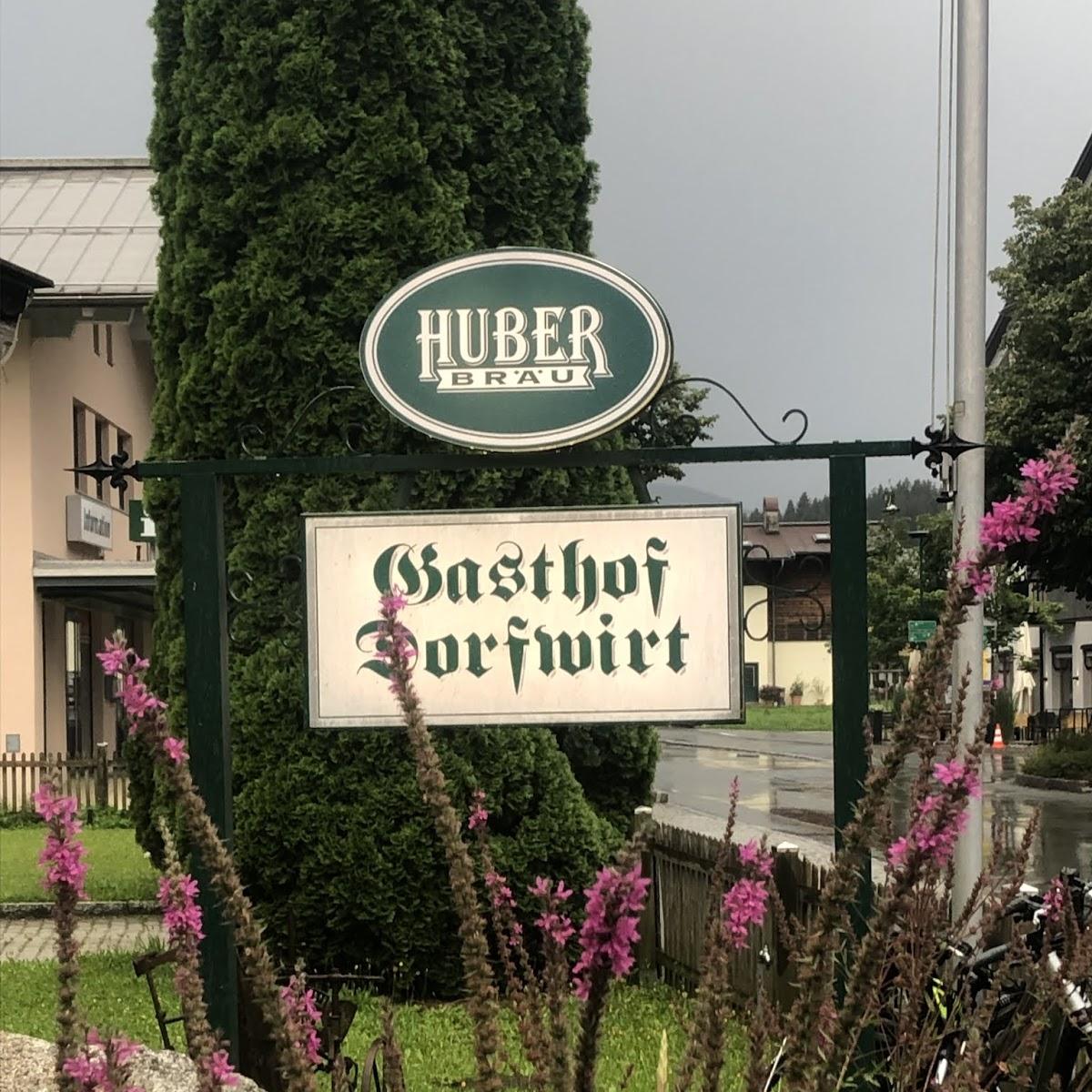 Restaurant "Gasthaus Dorfwirt" in Oberndorf in Tirol