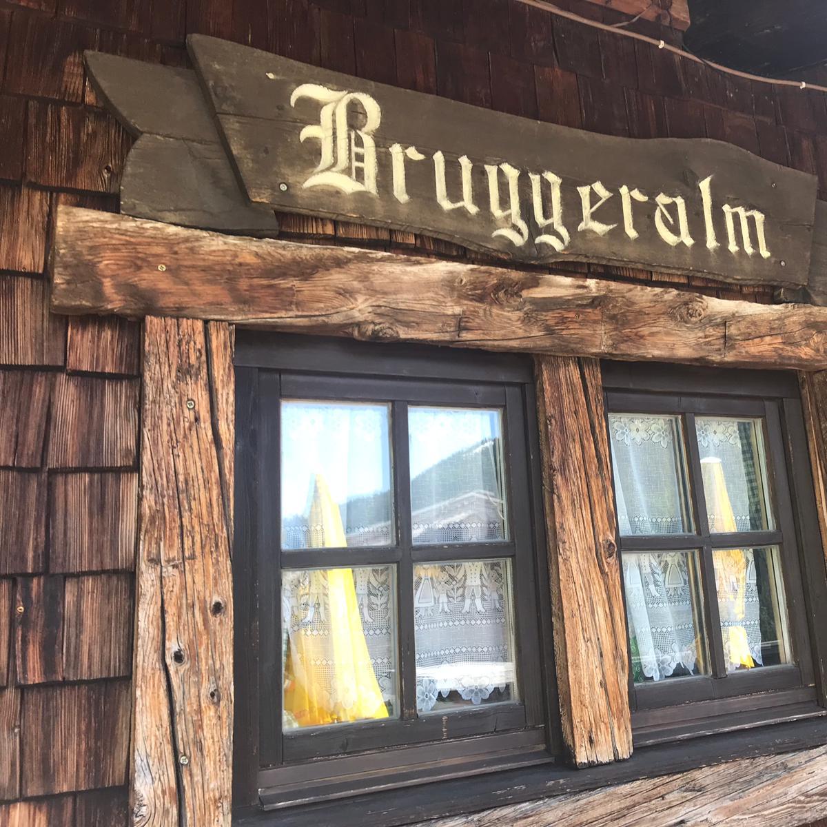 Restaurant "Bruggeralm" in Jochberg