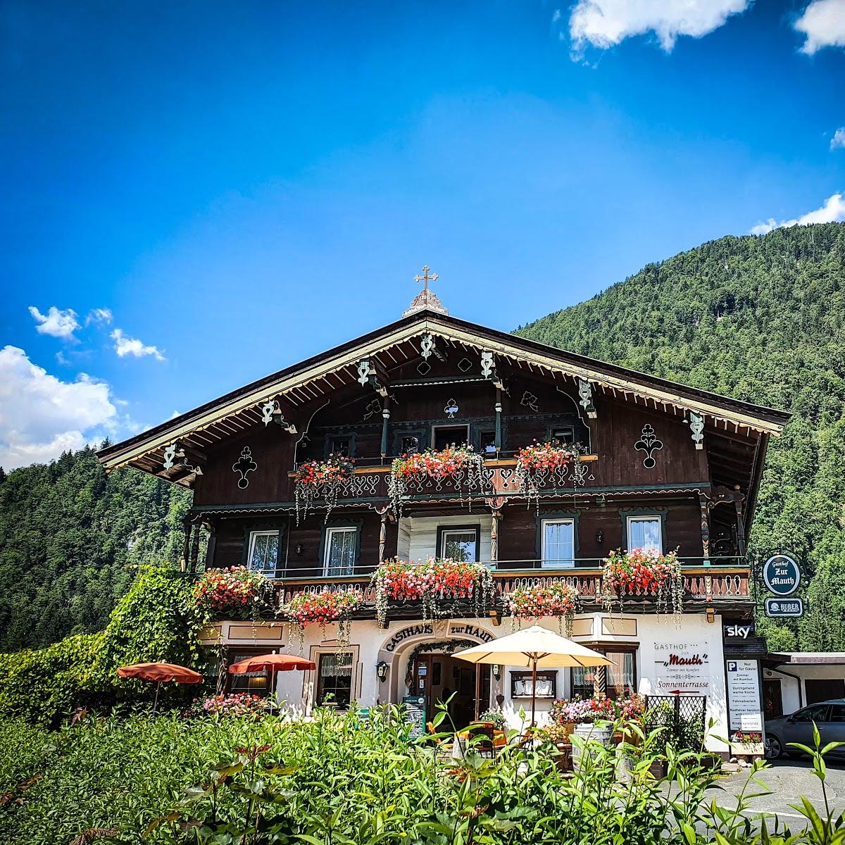 Restaurant "Gasthof Mauth" in Kirchdorf in Tirol