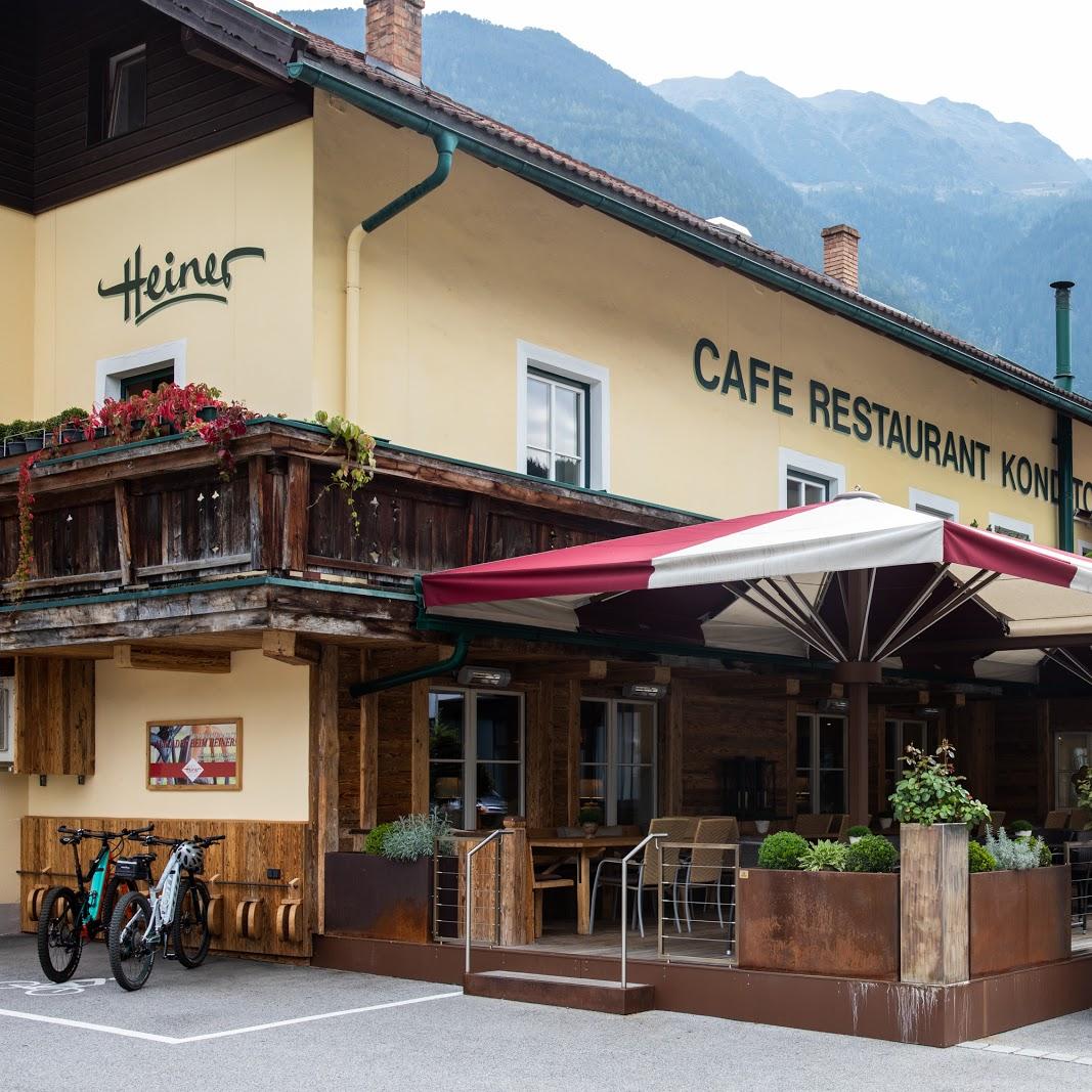 Restaurant "Cafe Heiner" in Oetz