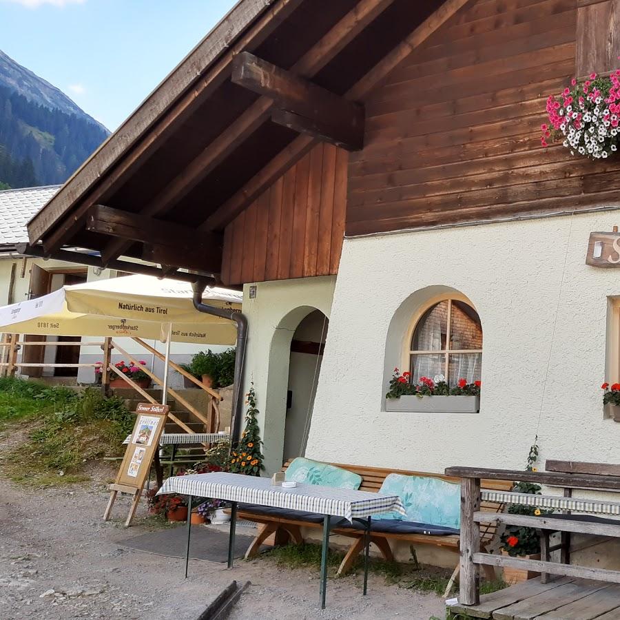 Restaurant "Fallerschein Alm Sennerstüberl" in Stanzach