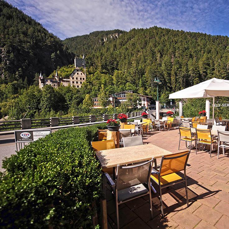 Restaurant "Raststation Fernsteinsee" in Nassereith