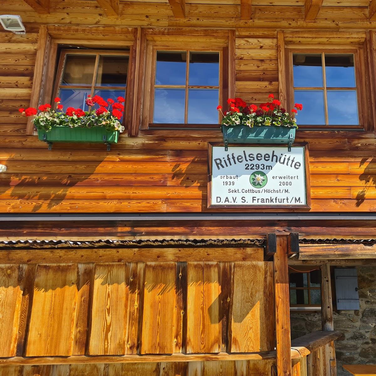 Restaurant "Sunna Alm Rifflsee" in Mandarfen