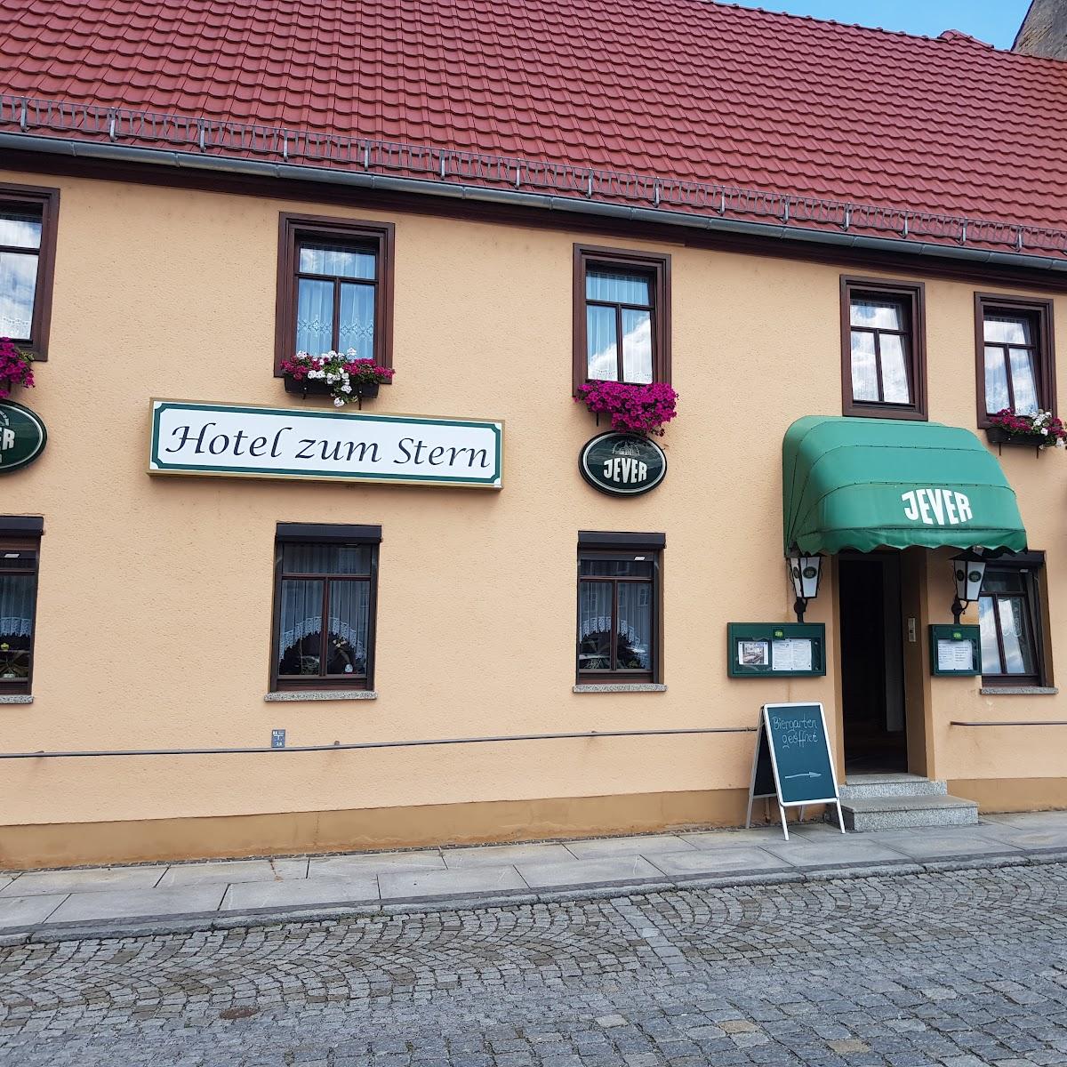 Restaurant "Hotel Zum Stern" in Ruhland