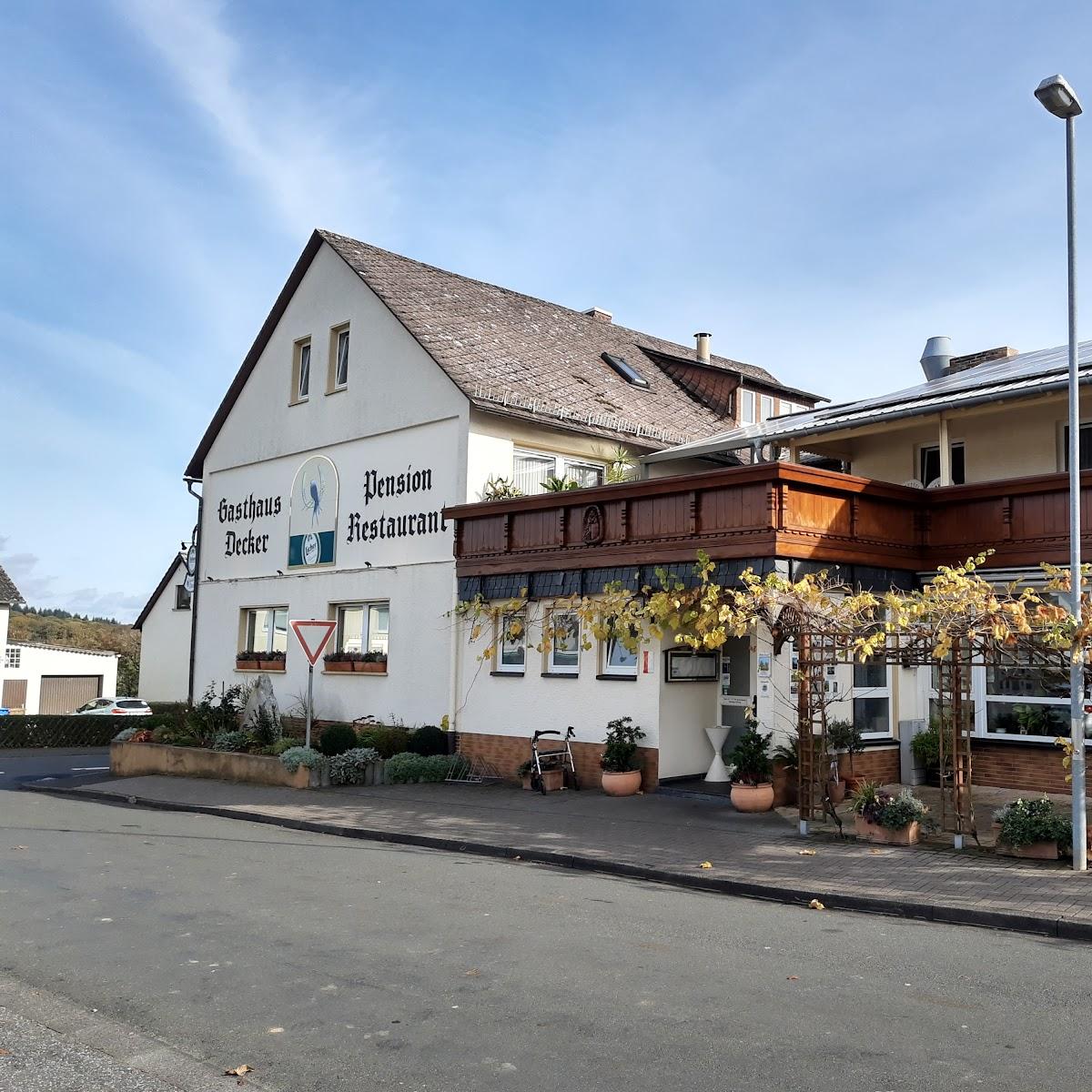 Restaurant "Gasthaus Decker" in Mittenaar