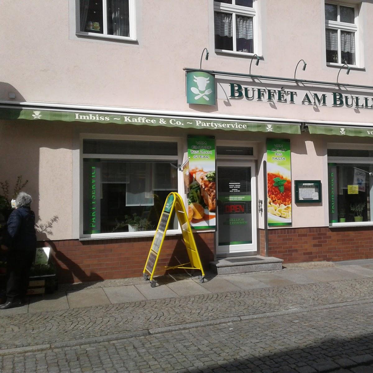 Restaurant "Buffet Am Bullwinkel" in Spremberg