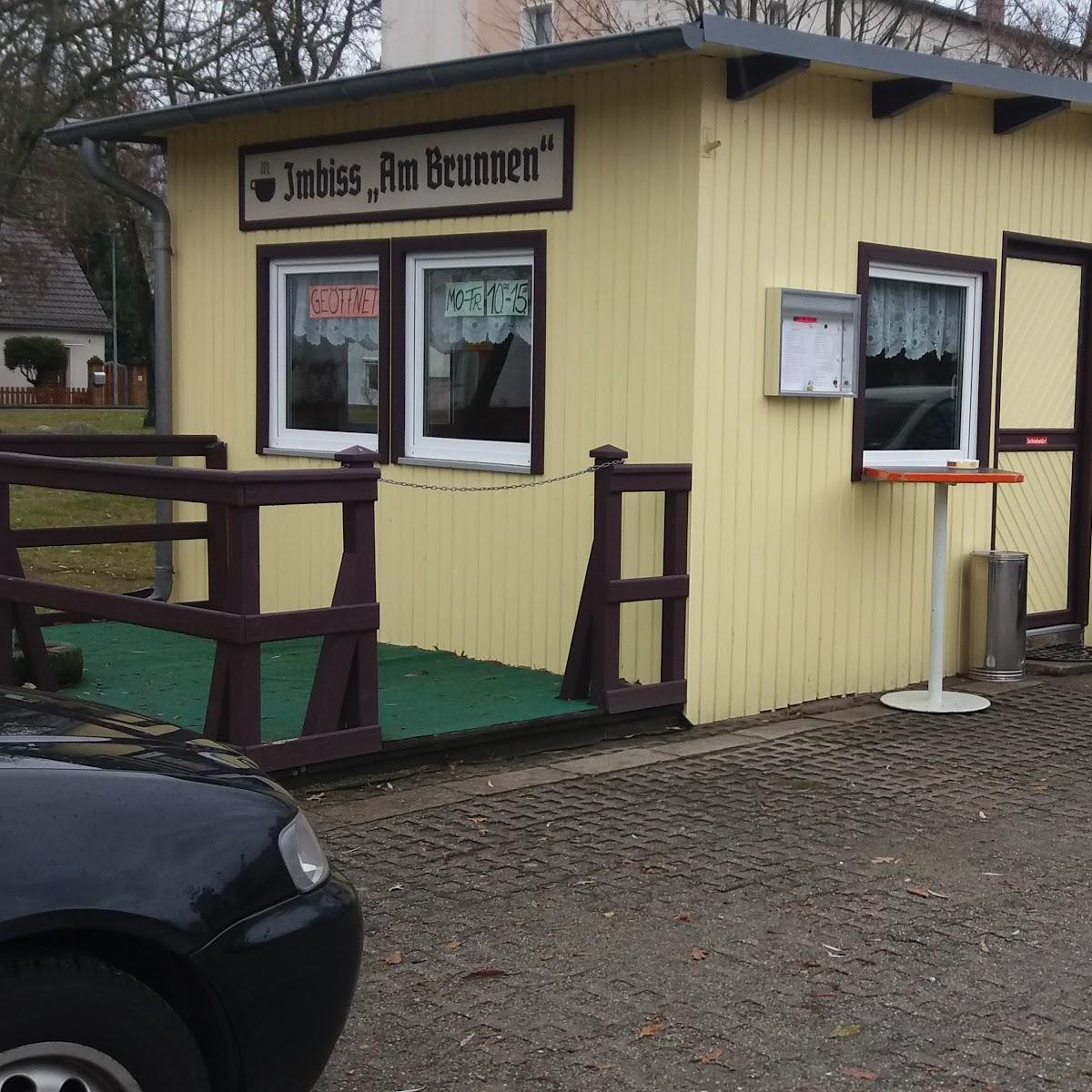 Restaurant "Imbiss  Am Brunnen  " in Tschernitz