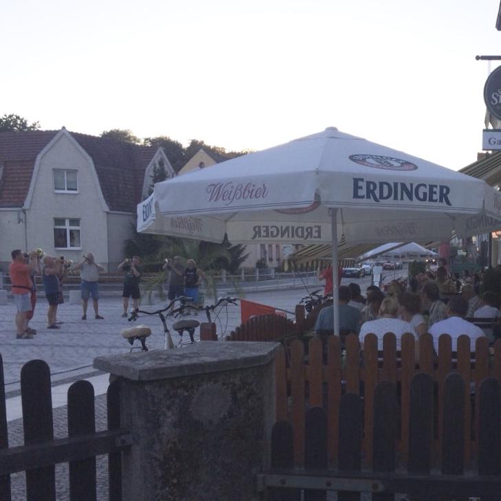 Restaurant "Zur Grenze Il Confine" in Bad Muskau