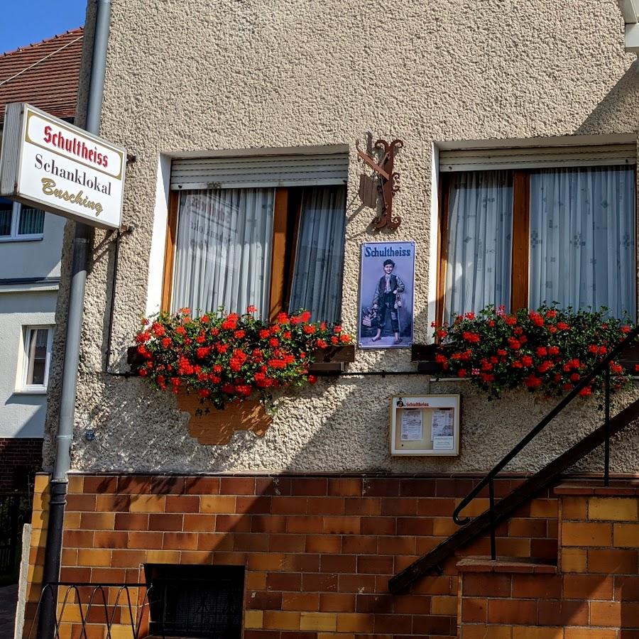 Restaurant "Schanklokal Busching" in Guben