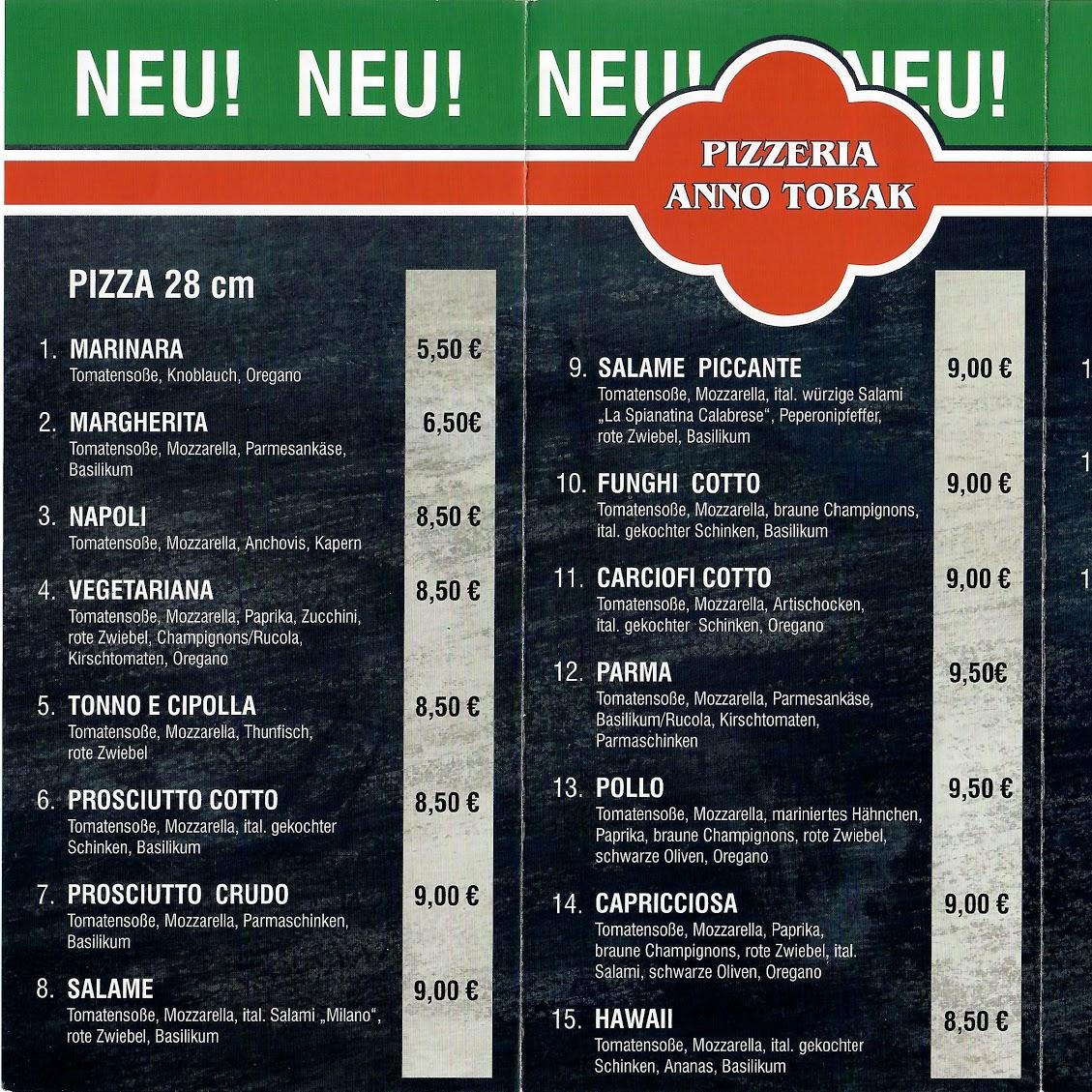 Restaurant "Pizzeria Anno Tobak" in Guben