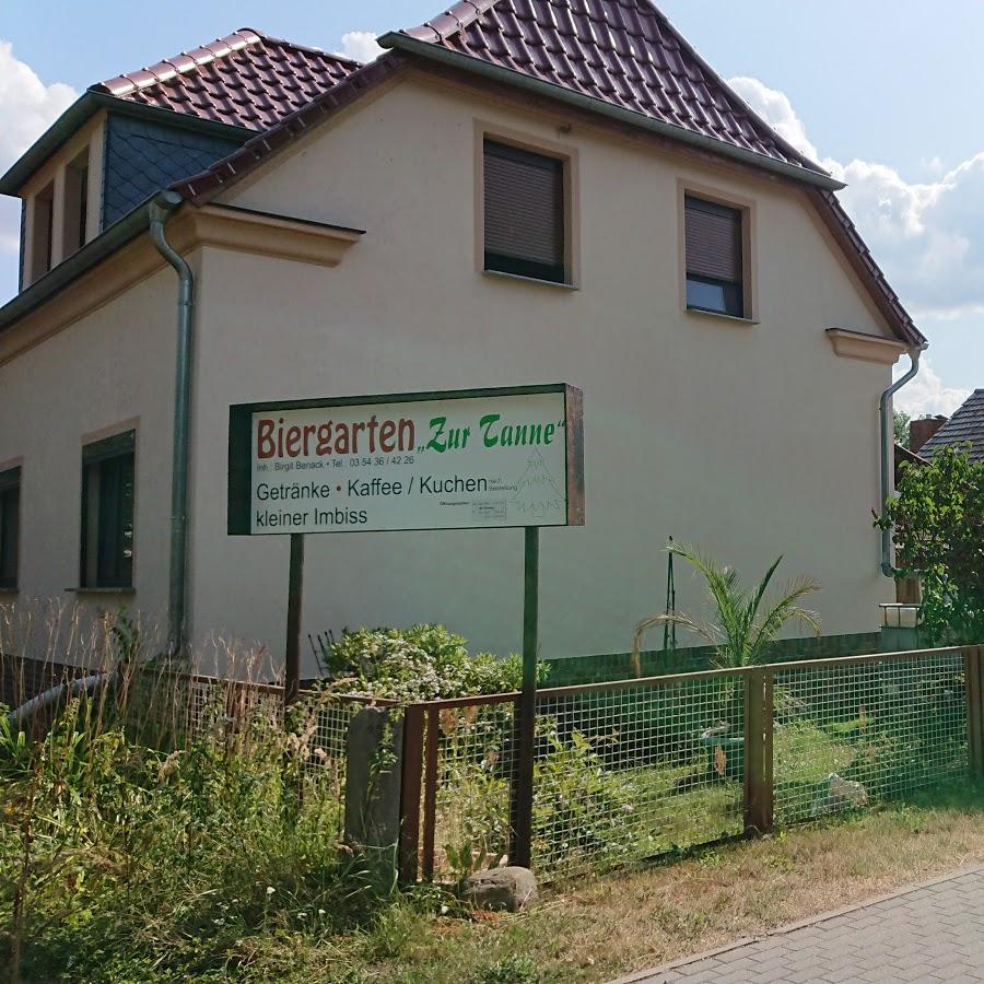 Restaurant "Biergarten  zur Tanne " in Vetschau-Spreewald
