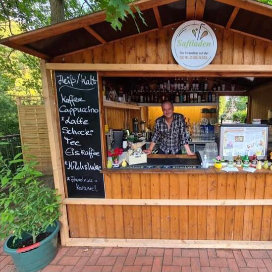Restaurant "SAFTLADEN - auf der Schloßinsel Lübben" in Lübben (Spreewald)