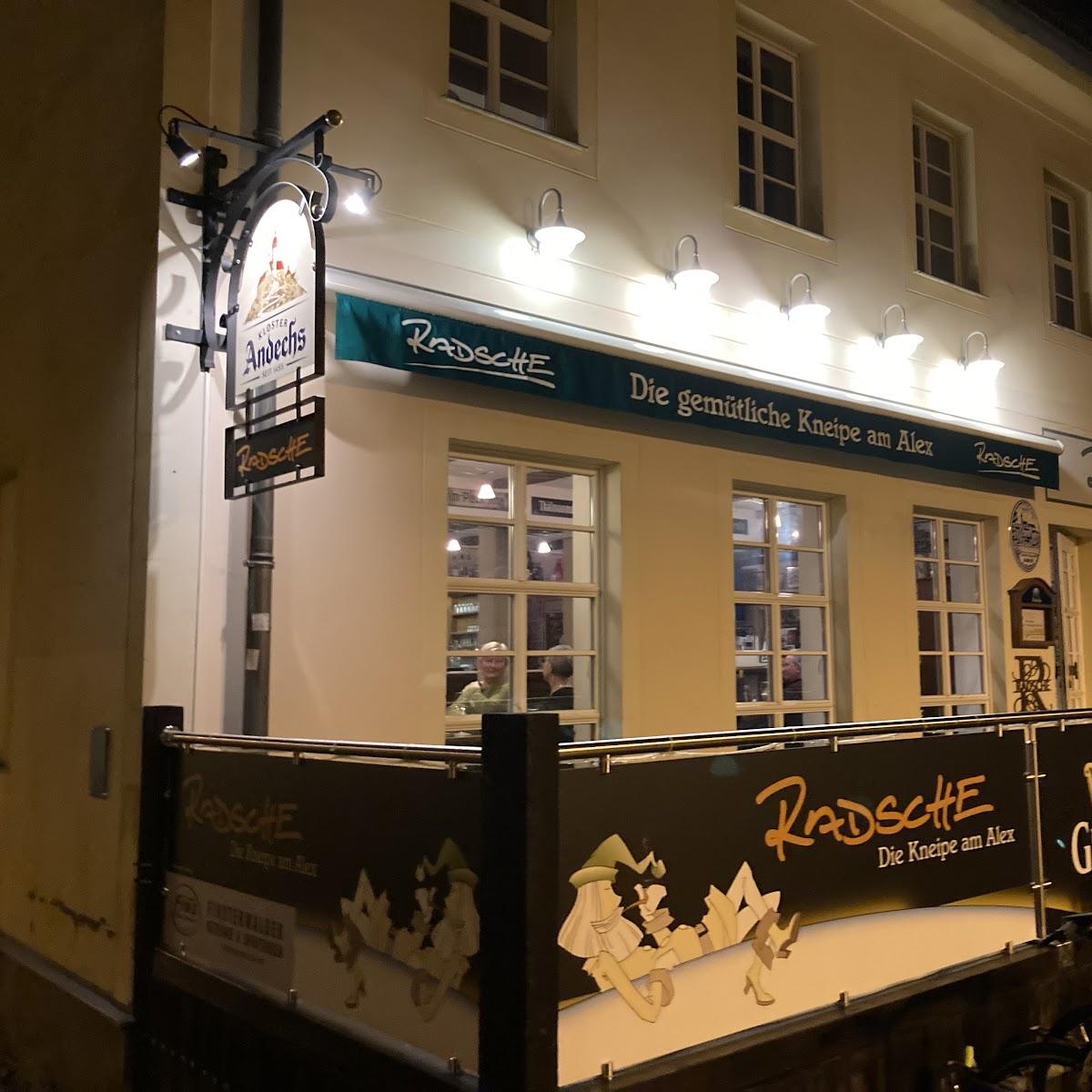 Restaurant "Radsche" in Finsterwalde