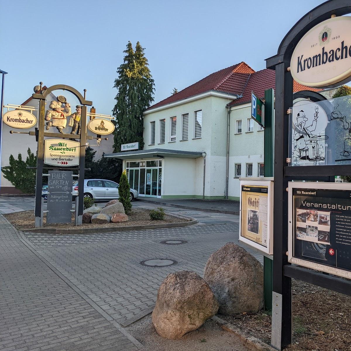 Restaurant "Alt Nauendorf GmbH & Co. KG" in Finsterwalde