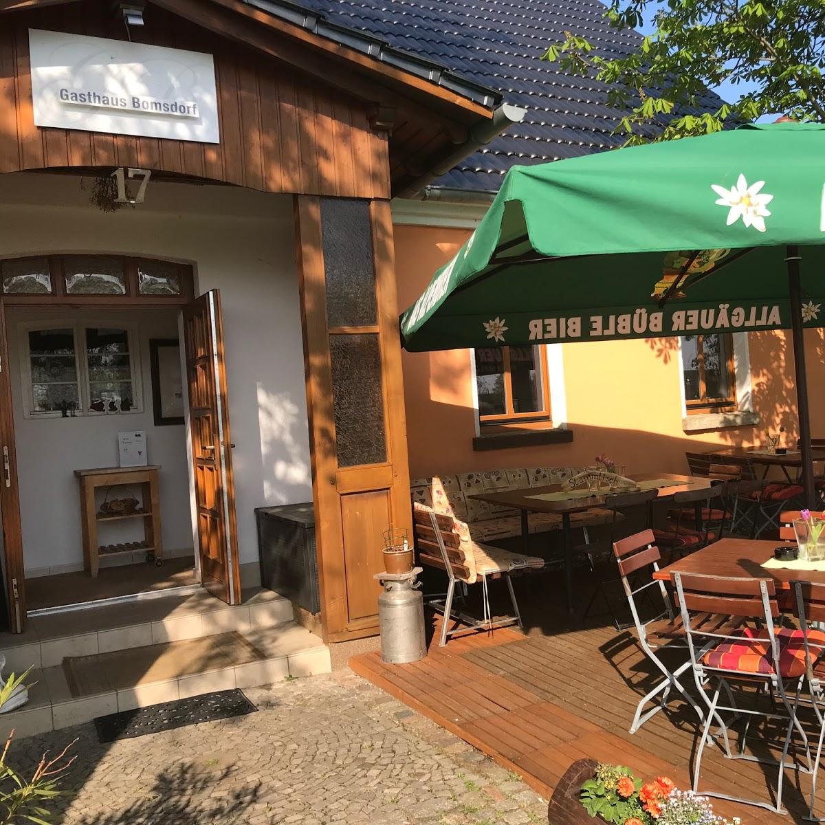 Restaurant "Gasthaus Bomsdorf" in Uebigau-Wahrenbrück