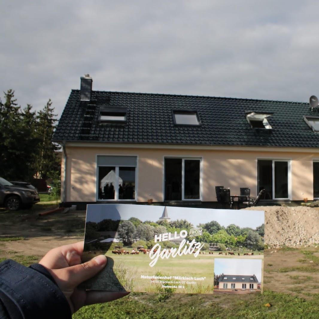 Restaurant "Naturferienhof" in Märkisch Luch