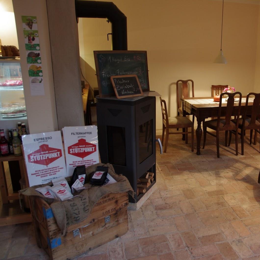 Restaurant "Hofcafé und Gästezimmer Stützpunkt Trebitz" in Brück