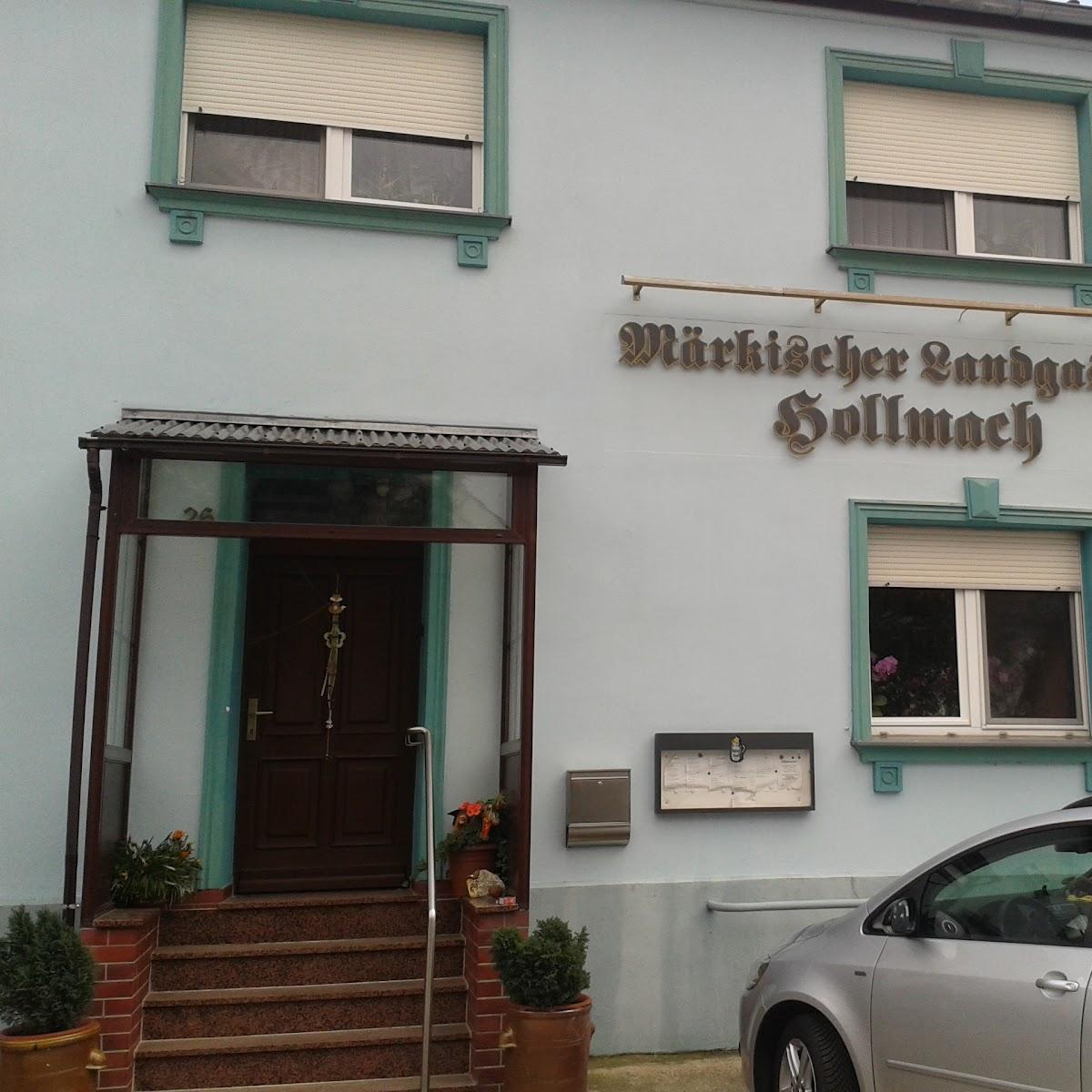 Restaurant "Märkischer Landgasthof Hollmach" in Niederer Fläming