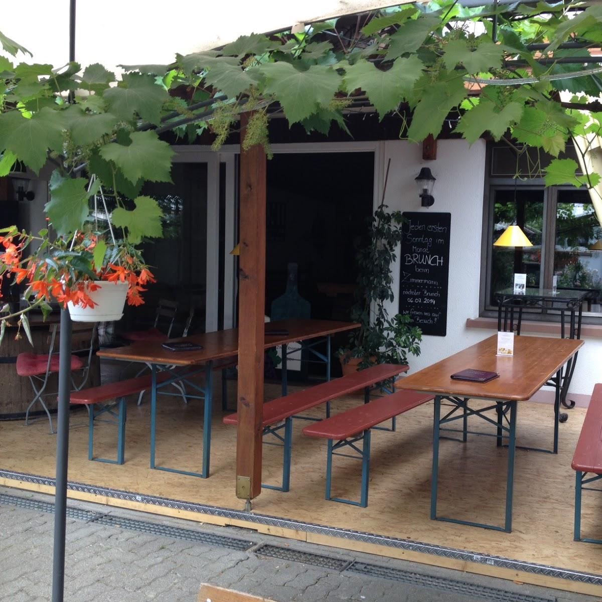 Restaurant "Weingut und Weinschenke Zimmermann" in  Schliengen