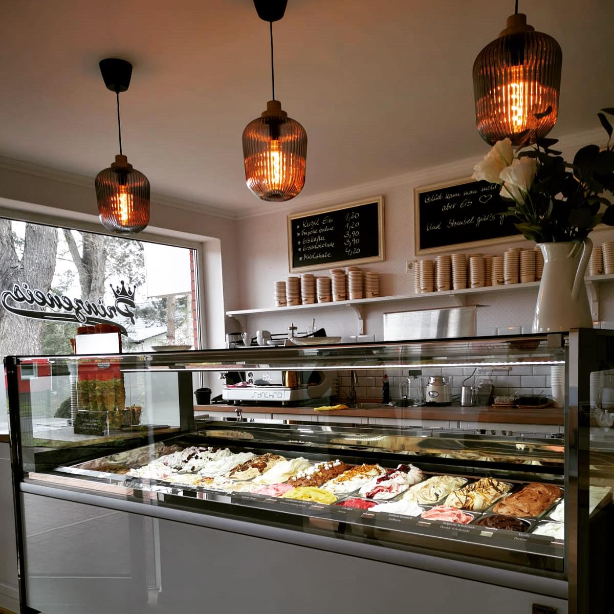 Restaurant "Eismanufaktur Prinzeneis" in Neuenhagen bei Berlin