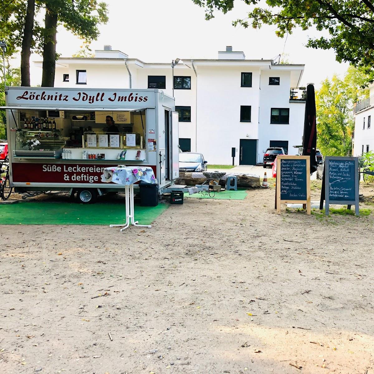 Restaurant "Löcknitz Idyll Imbiss" in Erkner