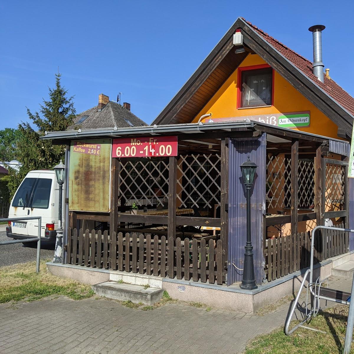 Restaurant "Heiner Klose Imbiß" in Halbe