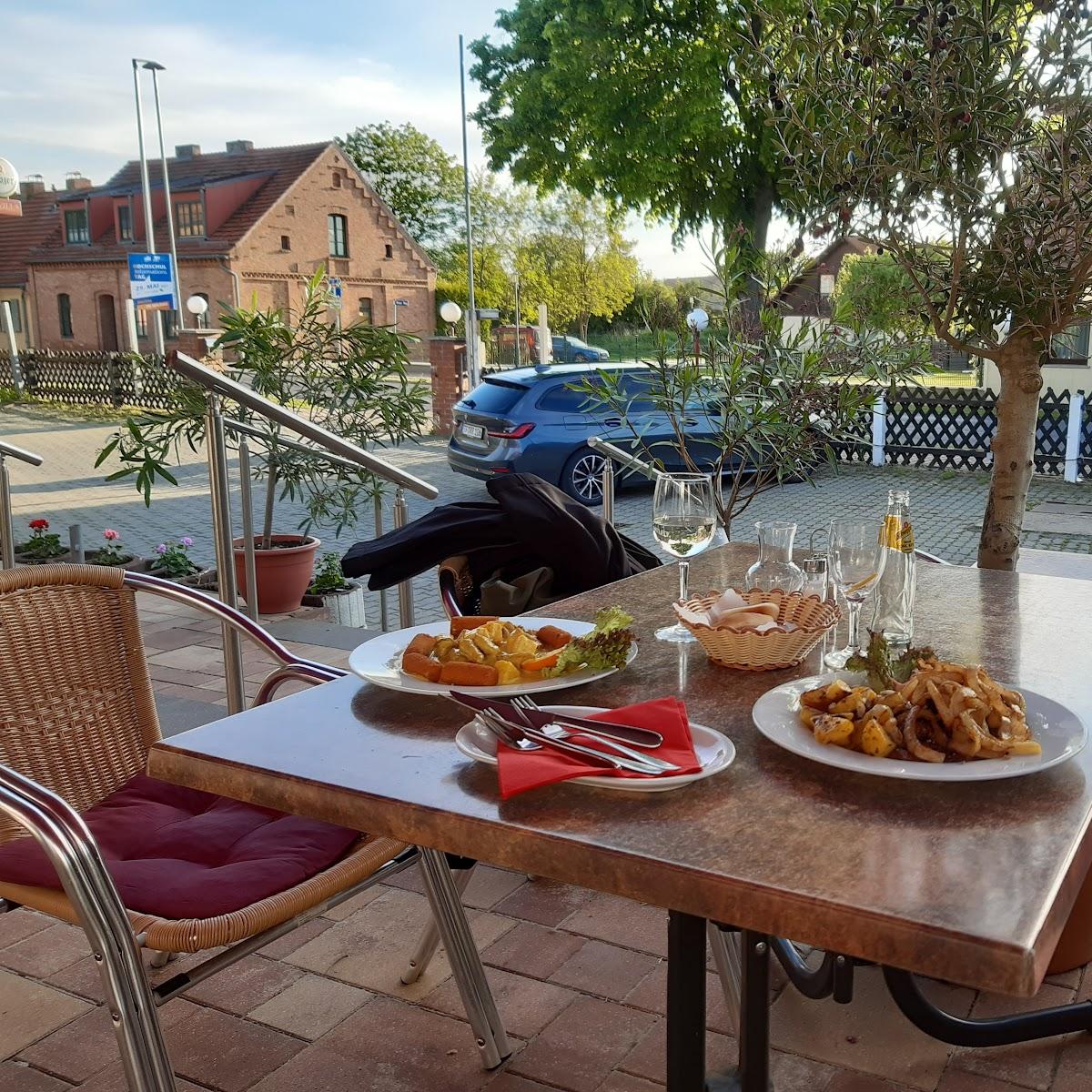 Restaurant "La Villa" in Mittenwalde