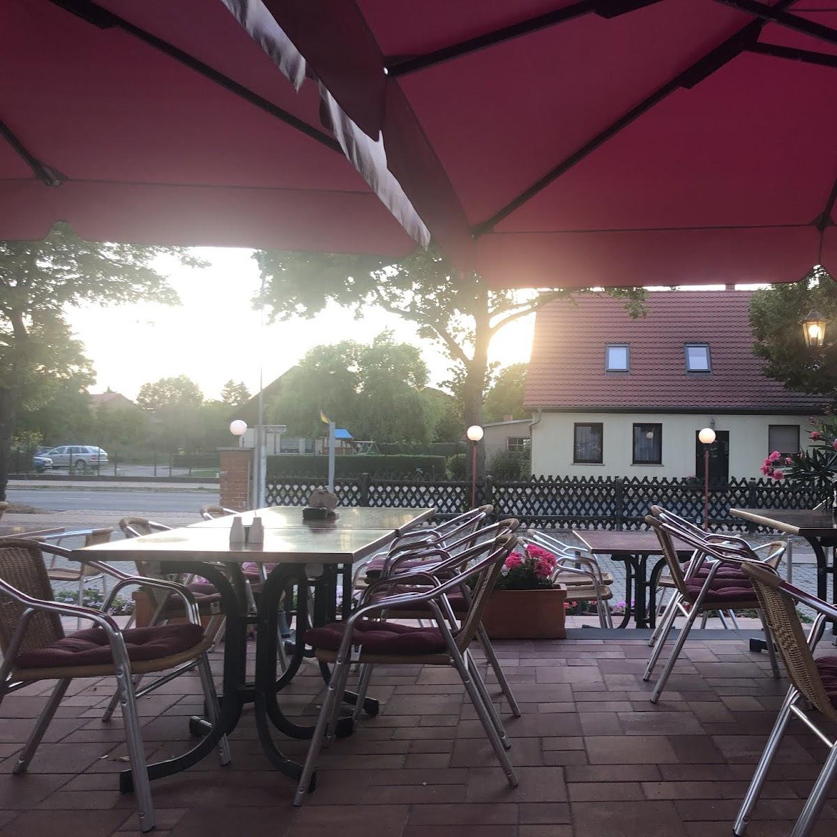 Restaurant "La Villa" in Mittenwalde