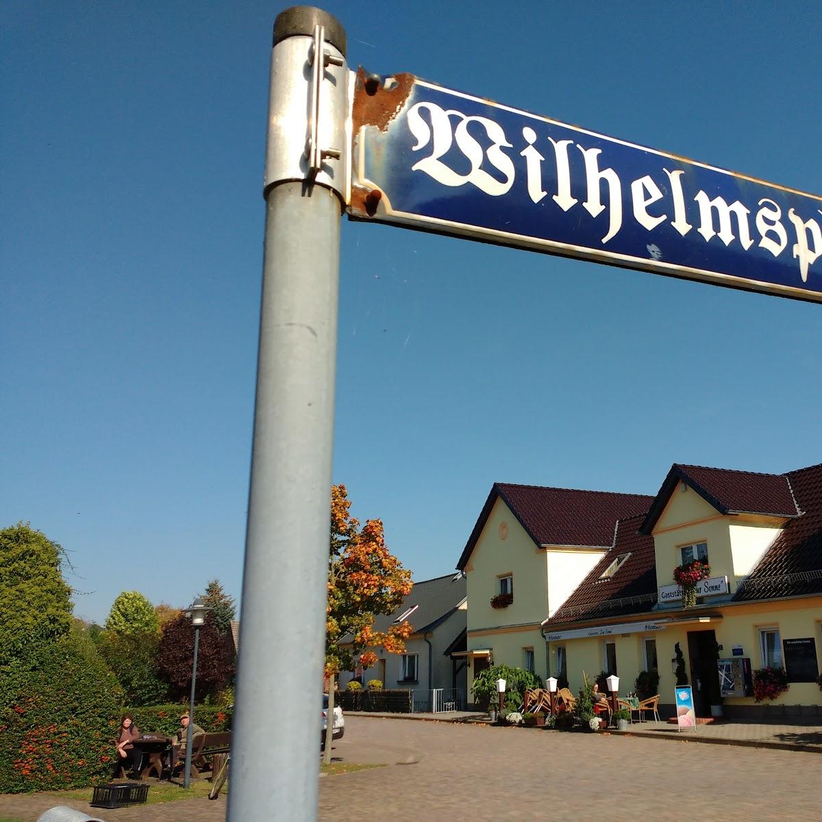 Restaurant "Gaststätte zur Sonne" in Tauche