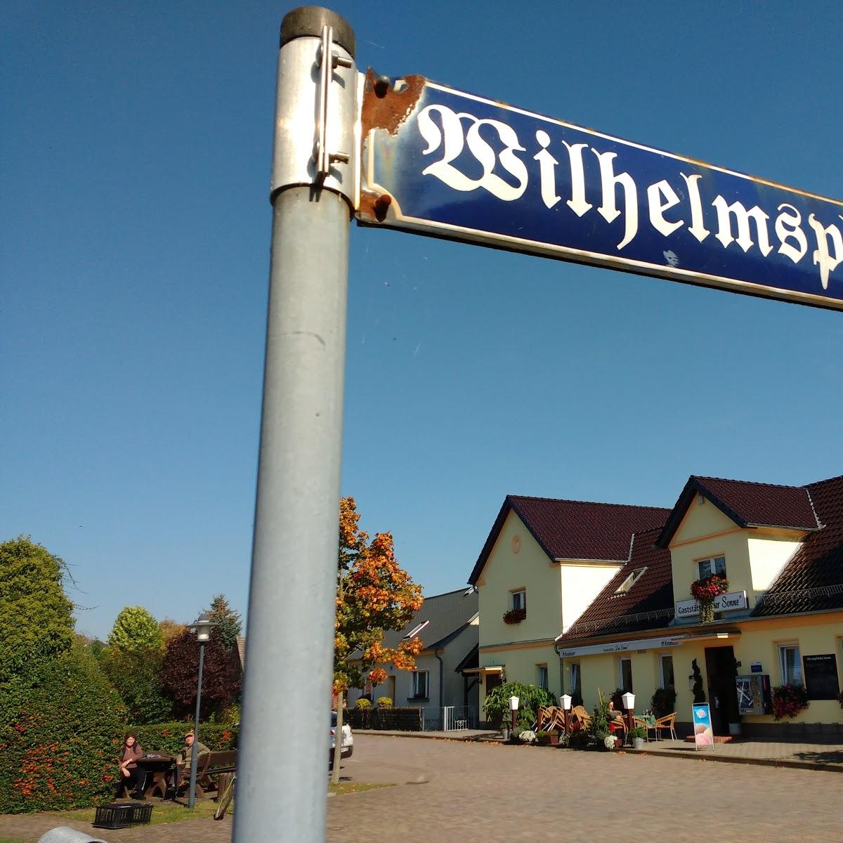 Restaurant "Gaststätte zur Sonne" in Tauche