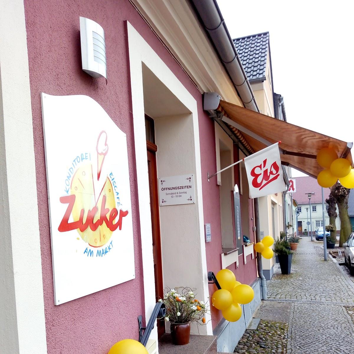 Restaurant "Zucker am Markt - Konditorei & Eiscafé" in Friedland