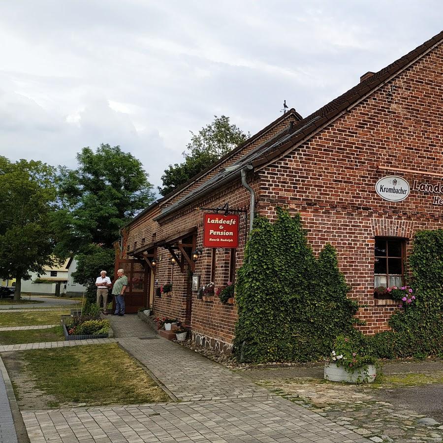 Restaurant "Landcafe & Pension Henrik Rudolph" in Beeskow OT Oegeln