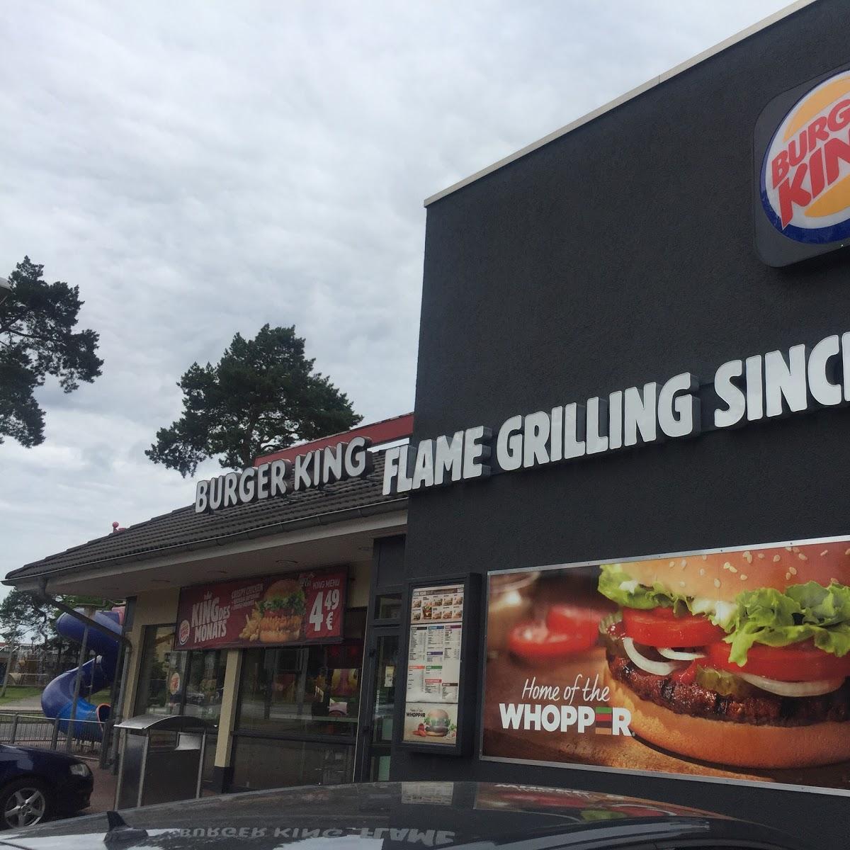 Restaurant "Burger King" in Eisenhüttenstadt