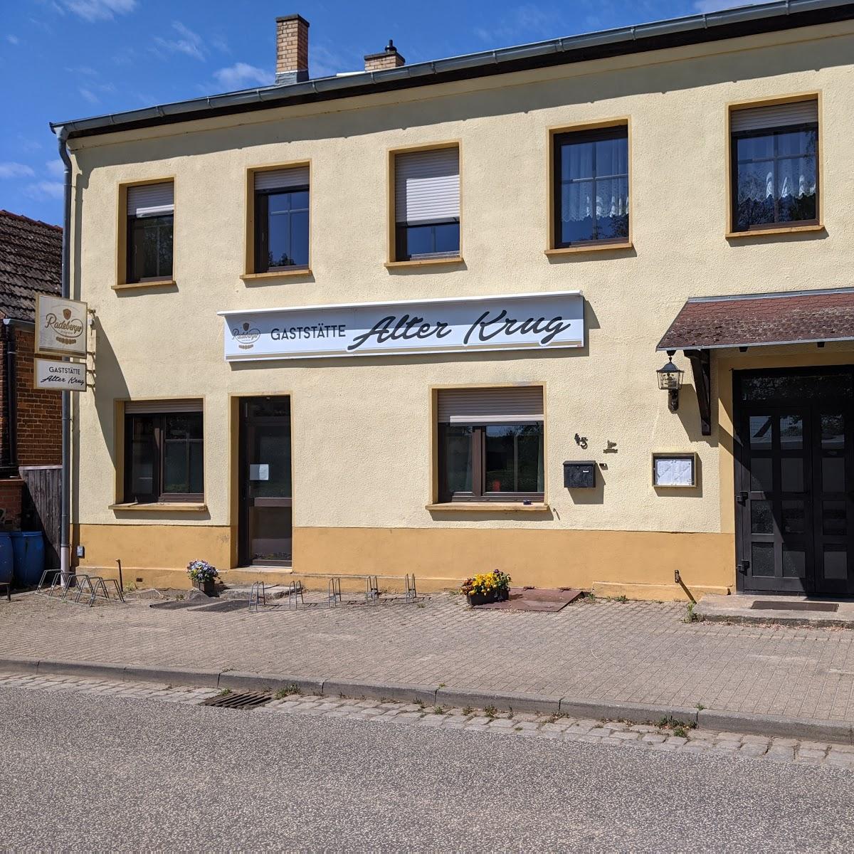 Restaurant "Alter Krug" in Biesenthal