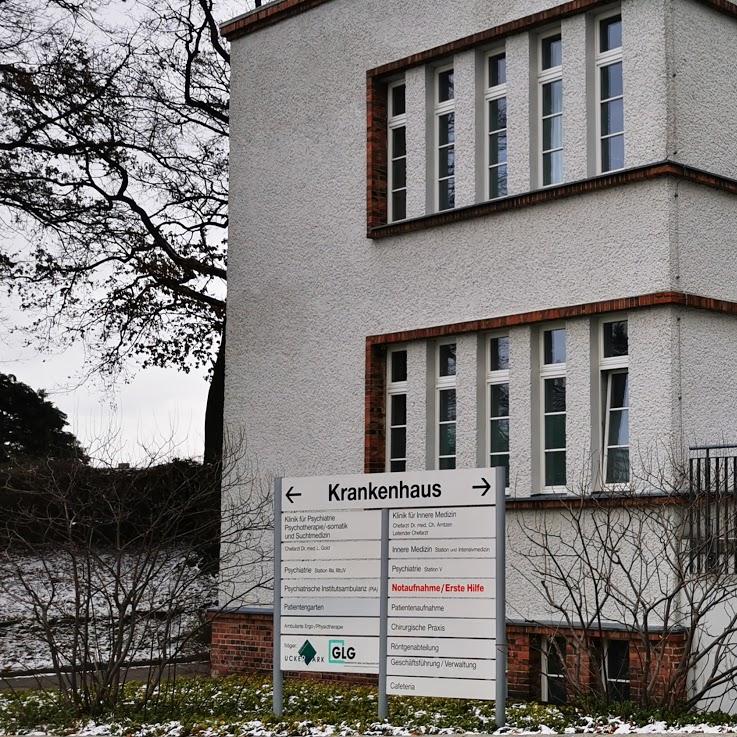 Restaurant "Krankenhaus  Tagesklinik f.Psychiatrie u.Psychotherapie" in Angermünde