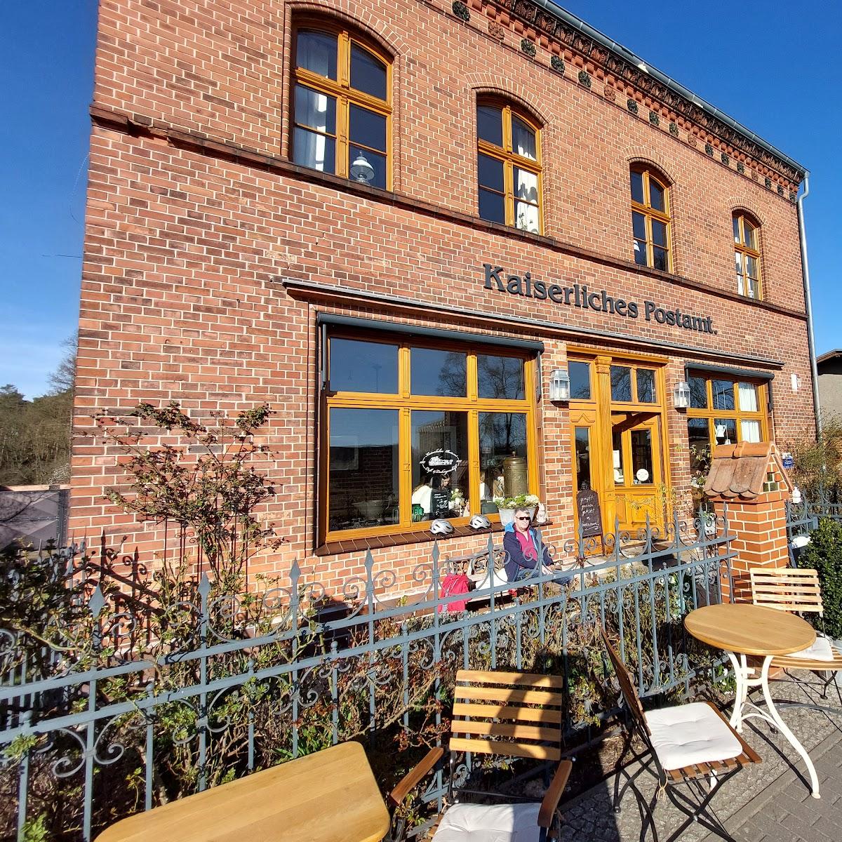 Restaurant "Café Kaiserliches Postamt - Pamela John und Marco Turowski GbR" in Biesenthal