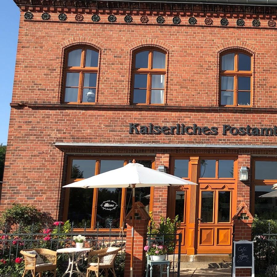 Restaurant "Café Kaiserliches Postamt - Pamela John und Marco Turowski GbR" in Biesenthal