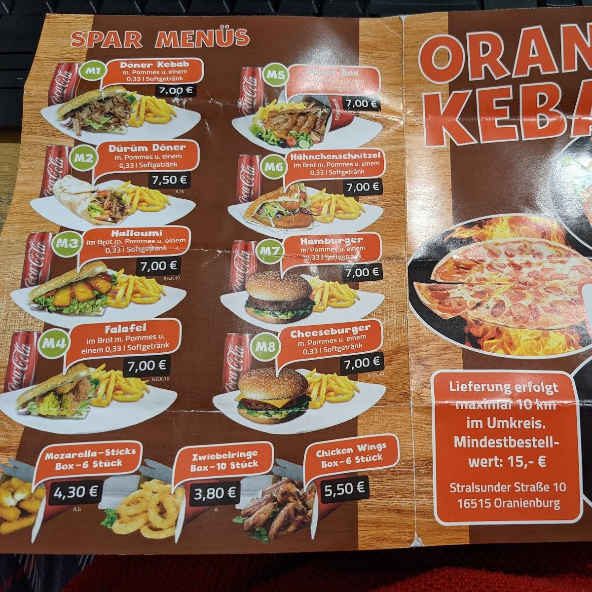 Restaurant "Orania Kebap" in Oranienburg