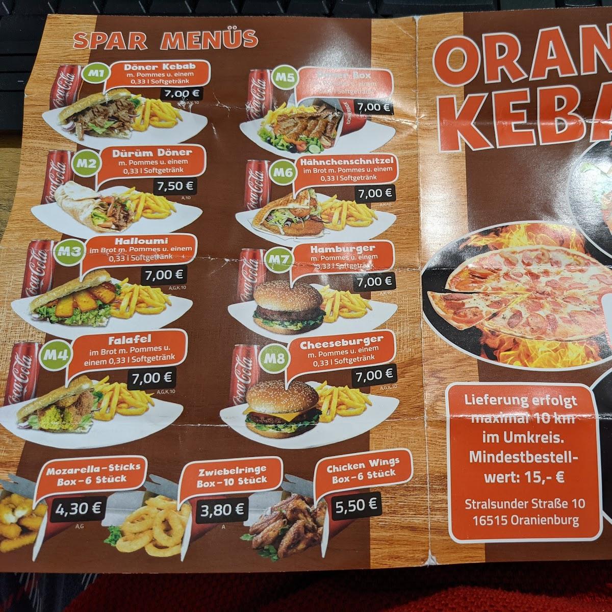 Restaurant "Orania Kebap" in Oranienburg
