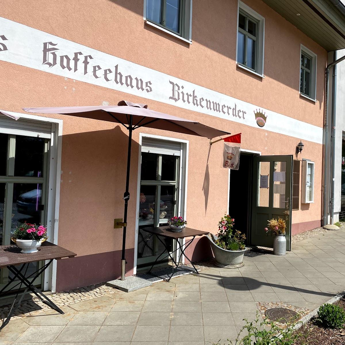 Restaurant "Kaffeehaus" in Birkenwerder