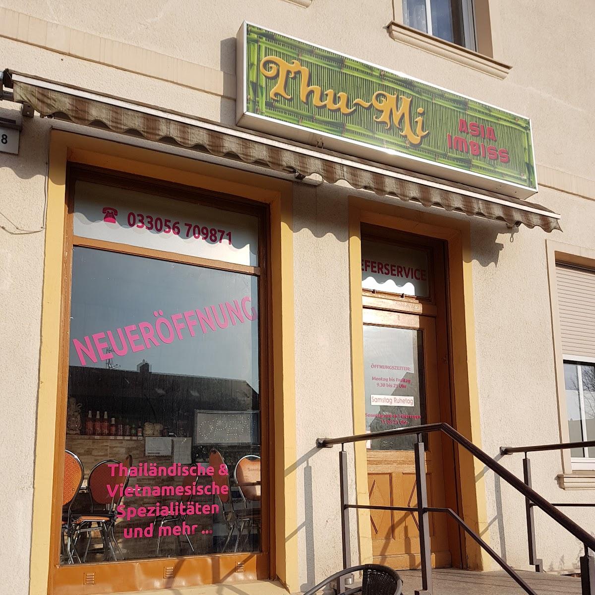 Restaurant "Thu Mi Asia imbiss" in Mühlenbecker Land