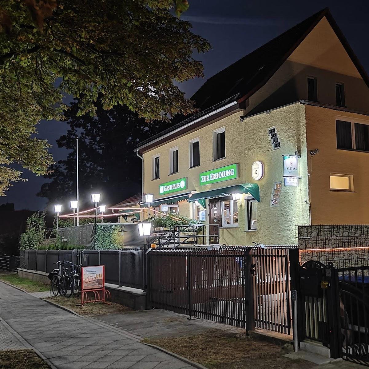 Restaurant "Gasthaus  Zur Erholung " in Hennigsdorf