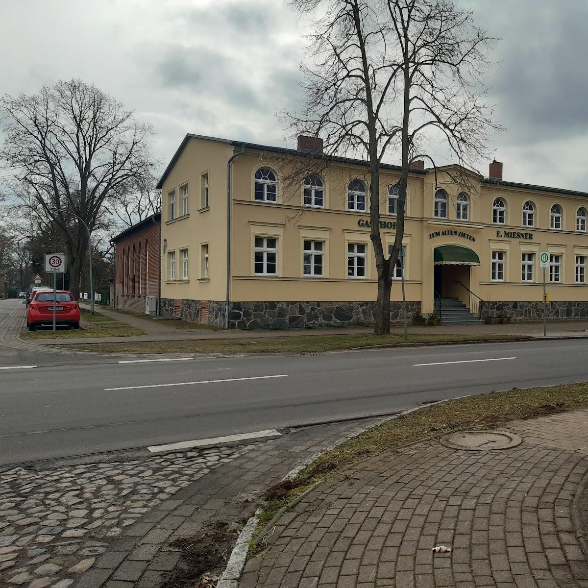 Restaurant "Gasthof Zum alten Zieten" in Fehrbellin