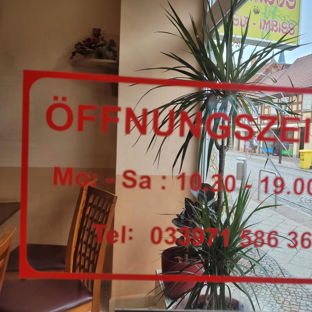 Restaurant "Asiaimbiss Bambus" in Kyritz