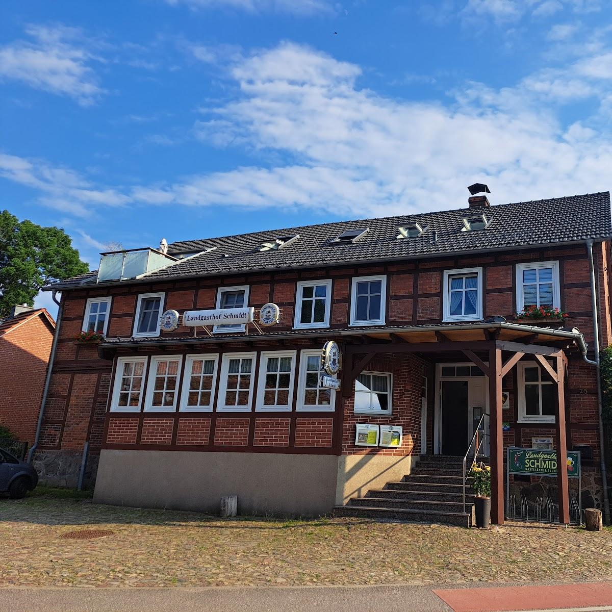 Restaurant "Landgasthof Schmidt" in Cumlosen