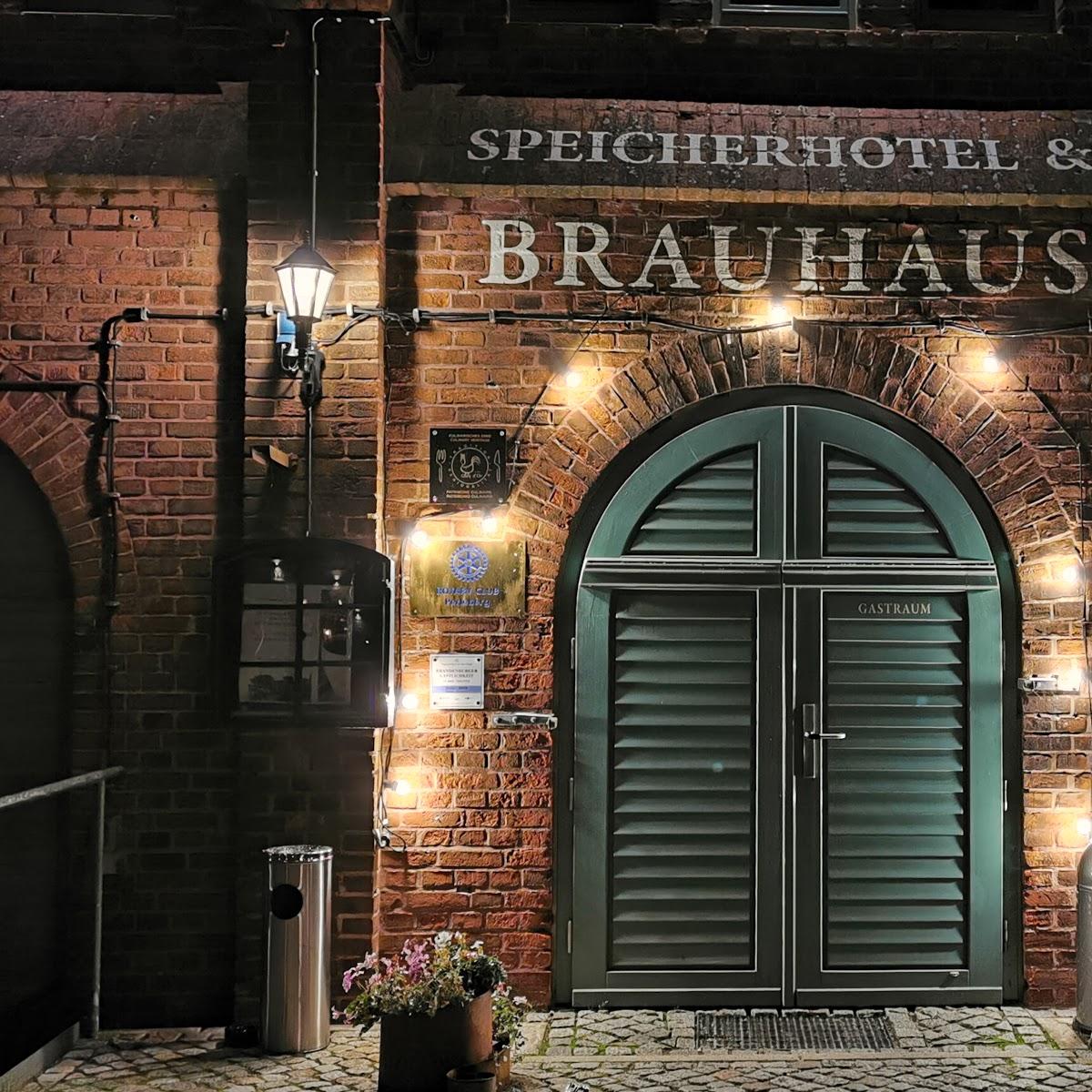 Restaurant "Brauhaus  Alte Ölmühle " in Wittenberge
