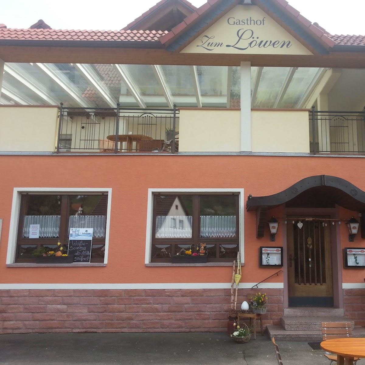 Restaurant "Gasthof Zum Löwen" in Mespelbrunn