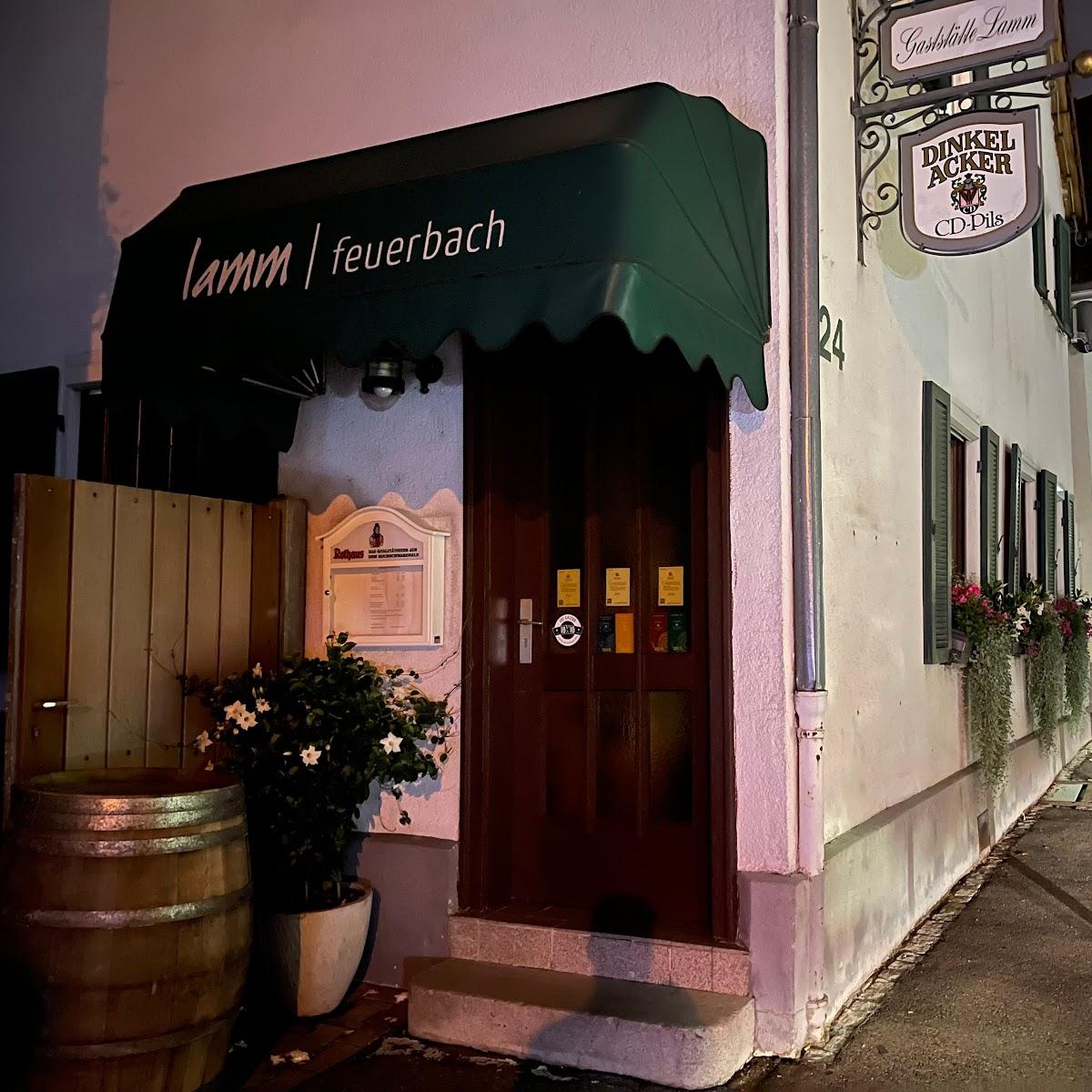 Restaurant "Lamm Feuerbach" in Stuttgart