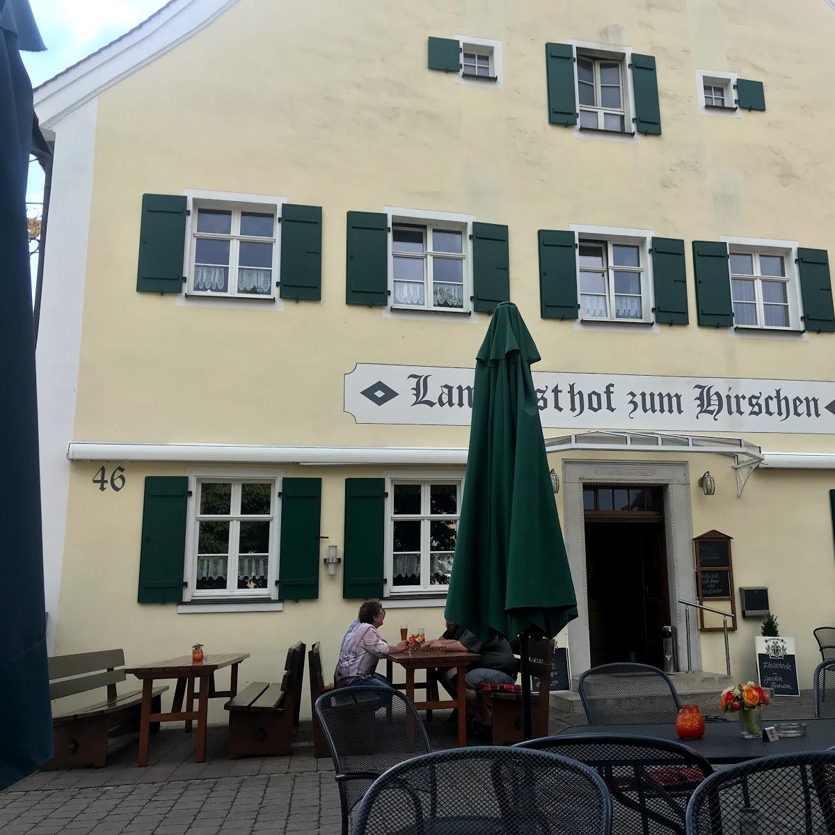 Restaurant "Landgasthof Zum Hirschen Otto Schmidkunz" in  Treuchtlingen